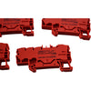 NEW Lot 5 WAGO 2206-8033 TOPJOB S Distribution Terminal Block 20-8 AWG Red