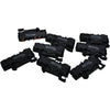 NEW Lot 8 WAGO 2206-8031 TOPJOB S Distribution Terminal Block 20-8 AWG Black
