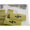 NEW Pack 5 WAGO 285-170 Protective Warning Marker High Voltage Symbol Yellow