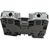 NEW Lot 4 WAGO 285-135 2-Conductor Through Terminal Block 125A 1000V Gray