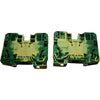 NEW Lot 2 WAGO 285-137 2-Conductor Ground Terminal Block 35mm 125A Green Yellow