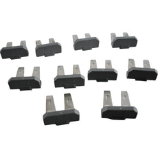 Lot of 10 NEW Wago 285-450 Adjacent Jumper Bar 1000V 150A Gray 2-Way