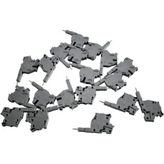 NEW Pack of 20 Wago 2002-611 TOPJOB S L-Type Test Plug Module Gray