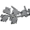 NEW Pack of 20 Wago 2002-611 TOPJOB S L-Type Test Plug Module Gray