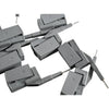 NEW Lot of 16 Wago 215-212 Banana Plug Gray CAGE CLAMP 4mm Test Connector