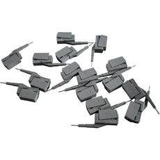 NEW Lot of 16 Wago 215-212 Banana Plug Gray CAGE CLAMP 4mm Test Connector