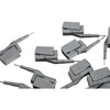 NEW Lot of 16 Wago 215-212 Banana Plug Gray CAGE CLAMP 4mm Test Connector