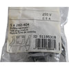 NEW Pack of 5 Wago 260-404 Test Plug Module Gray with Locking Latches
