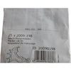 NEW Pack of 25 Wago 2009-198 Marker Carrier for Lateral Marker Slots TOPJOB S