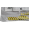 NEW Pack of 5 Wago 2002-115 Protective Warning Marker Yellow TOPJOB S