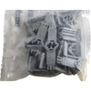 NEW Pack of 25 Wago 209-140 Group Marker Carrier for DIN 35 Rail Gray