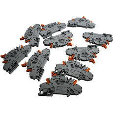 NEW Pack of 10 Wago 2007-8821 2-Conductor Disconnect Test Terminal Block