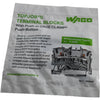 NEW Wago TOPJOB S Push-Button Terminal Block Sample Bag 24-4 AWG 60380497