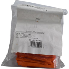 NEW Pack of 10 Wago 2106-1392 End and Intermediate Plate Orange TOPJOB S