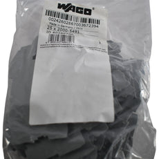 Pack of 25 NEW WAGO 2000-5491 End Intermediate Plate TOPJOB S 1mm Gray