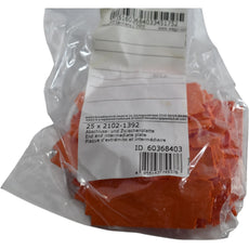Pack of 27 NEW WAGO 2102-1392 End Intermediate Plate TOPJOB S 2.5mm Orange