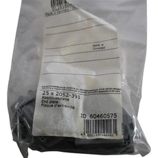 Pack of 19 NEW WAGO 2052-391 End Plate TOPJOB S 2052 Series Snap-On Mount Gray