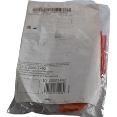 Pack of 12 NEW WAGO 2000-1492 End Intermediate Plate TOPJOB S 1mm Orange