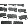 Lot of 29 NEW WAGO 2200-1401 4-Conductor Through Terminal Block Push Button