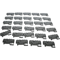 Lot of 29 NEW WAGO 2200-1401 4-Conductor Through Terminal Block Push Button