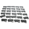 Lot of 29 NEW WAGO 2200-1401 4-Conductor Through Terminal Block Push Button