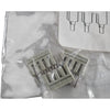Lot of 3 NEW WAGO 2000-405 TOPJOB S Push-in Type Jumper Bar 5-Way Insulated