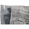 Lot of 3 NEW WAGO 2006-911/1000-541 TOPJOB S Fuse Plug Pull-Tab 12-30V Gray