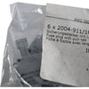 Lot of 6 NEW WAGO 2004-911/1000-541 TOPJOB S Fuse Plug Pull-Tab 12-30V LED Gray