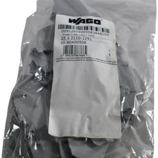 Lot of 25 NEW WAGO 2110-1291 TOPJOB S End and Intermediate Plate Gray 1mm