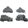 Lot of 16 NEW WAGO TOPJOB S Terminal Blocks 2002-3201 2002-1611 2000-5417