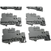 Lot of 16 NEW WAGO TOPJOB S Terminal Blocks 2002-3201 2002-1611 2000-5417