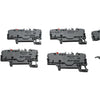 Lot of 9 NEW WAGO 2002-1981/1000-414 2-Conductor Fuse Terminal Block Gray 48V LED
