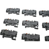 Lot of 16 NEW WAGO 2202-1671 2-Conductor Disconnect Test Terminal Block Push Button