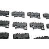 Lot of 16 NEW WAGO 2202-1671 2-Conductor Disconnect Test Terminal Block Push Button
