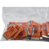 Lot of 25 NEW WAGO 2002-401 TOPJOB S Disconnect Plug for Carrier Terminal Blocks