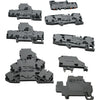 Lot of 8 NEW WAGO TOPJOB S Fuse and Carrier Terminal Blocks 2002 2006 870