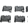 Lot of 9 NEW Wago 2204-1201 TOPJOB S Terminal Block 20-10 AWG Push Button