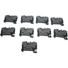 Lot of 9 NEW Wago 2204-1201 TOPJOB S Terminal Block 20-10 AWG Push Button