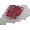Pack of 2 NEW Wago 2000-1203 TOPJOB S Terminal Block 24-16 AWG Red