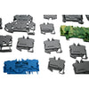 NEW Wago TOPJOB S Terminal Block Mixed Lot 24-10 AWG 800V DIN Rail