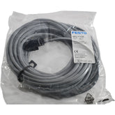 NEW Festo KMEB-1-24-10-LED 193457 Plug Socket With Cable 10M 24VDC LED
