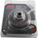 NEW JAZ 72960 2-3/4'' Knot Wire Cup Brush Multi-Thread 5/8''-11 M14 x 2.0