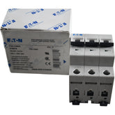 NEW Eaton Moeller FAZ-C50/3 50A 3-Pole 15kA Miniature Circuit Breaker 278878