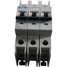 Eaton FAZ-C50/3-NA 50A 3 Pole Miniature Circuit Breaker 240VAC 96VDC xEffect
