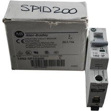 NEW Allen Bradley 1492-SP1D200 Miniature Circuit Breaker 20A 1 Pole D Curve C
