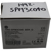 NEW Allen Bradley 1492-SPM3C040 Ser D 3 Pole 4A Supplementary Protector