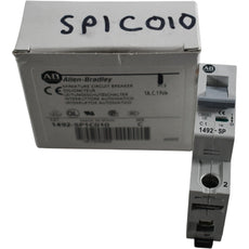 NEW Allen Bradley 1492-SP1C010 Ser C 1 Pole 1A Miniature Circuit Breaker