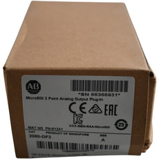 NEW Allen Bradley 2080-OF2 Micro800 2 Point Analog Output Plug-In Module
