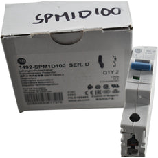 NEW Allen Bradley 1492-SPM1D100 Ser D Supplementary Protector 10A