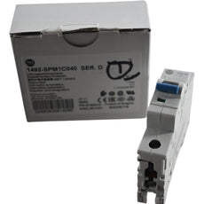 NEW Allen Bradley 1492-SPM1C040 Ser D Supplementary Protector 4A